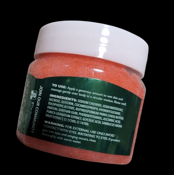 Pomegranate Punch Sugar Scrub, bath crystals and Shower Gel -New - Picture 3 of 4